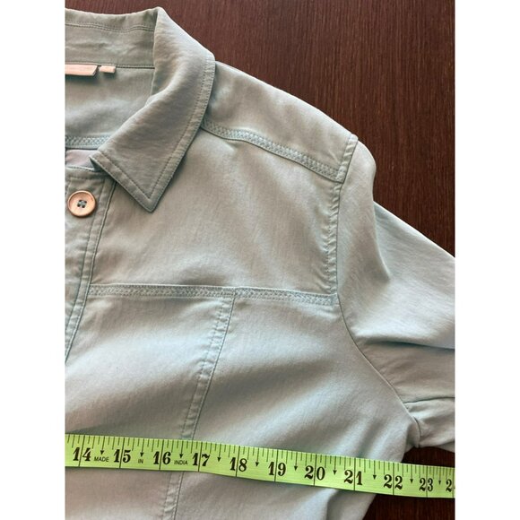 Lulu B Long Sleeve Button-Up Shirt Jacket Size S - Picture 6 of 9
